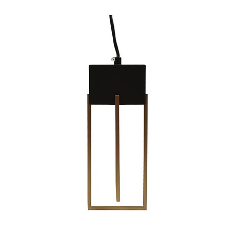LUMINARIO DECORATIVO COLGANTE DE 140 X 11 CM NEGRO DECOR LIVING-TodoenunSitio-DECOR LIVING