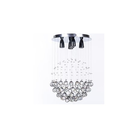 CANDIL DE CRISTAL WILL ESFERA 5 LUCES-TodoenunSitio-GAMALUX