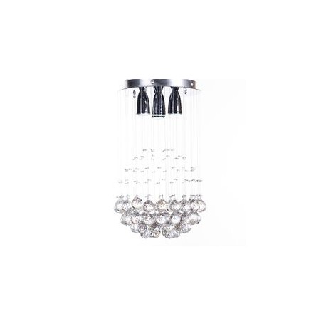 CANDIL DE CRISTAL WILL ESFERA 4 LUCES-TodoenunSitio-GAMALUX