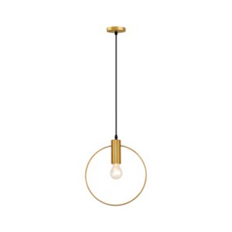 COLGANTE CIRCULAR 1 LUZ DORADO-TodoenunSitio-DECOR LIVING