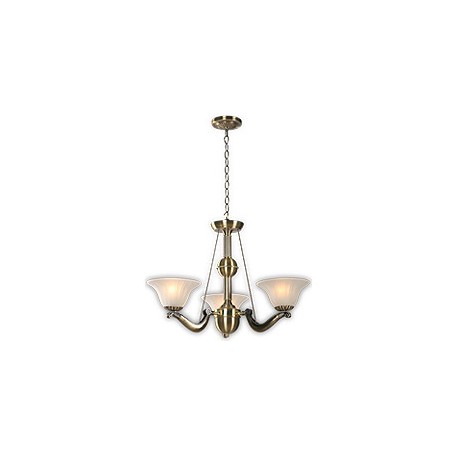 CANDIL 3 LUCES ORION BRONCE PULIDO-TodoenunSitio-HAMPTON BAY