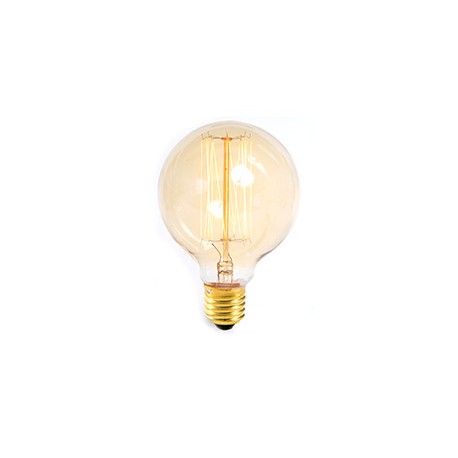 FOCO DECORATIVO GLOBO FILAMENTO DE CARBONO 40 W-TodoenunSitio-SMARTLIGHT