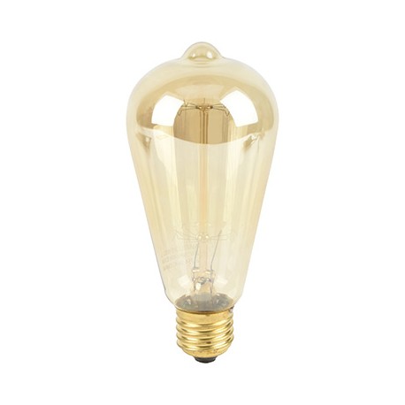 FOCO FILAMENTO DE CARBONO SMARTLIGHT DE 40 WATTS AMARILLA-TodoenunSitio-SMARTLIGHT