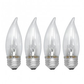 FOCO INCANDESCENTE VELA 40W 4 PIEZAS-TodoenunSitio-PHILIPS
