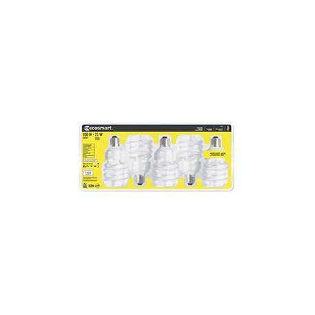 FOCO ESPIRAL T3 23W CALIDO-TodoenunSitio-ECOSMART