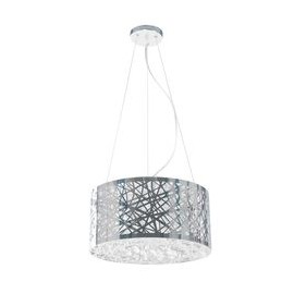 LUMINARIO ACERO Y VIDRIO 3L CONVERTIBLE-TodoenunSitio-ARTELUCE