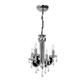 CANDIL CRISTALES 4 LUCES Francis-TodoenunSitio-DECOR LIVING