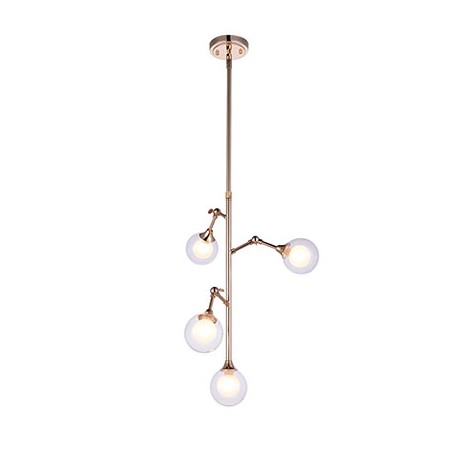 Colgante de 4 Luces-TodoenunSitio-DECOR LIVING
