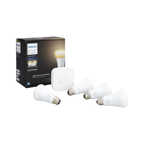 FOCO A19 PHILIPS HUE WHITE AMBIANCE 10.5W(60W)-TodoenunSitio-PHILIPS