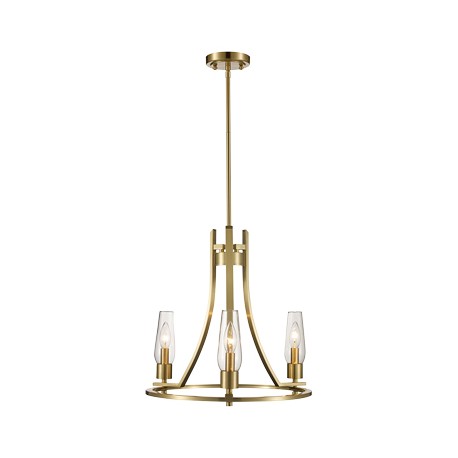 CANDIL METAL 3 LUCES DORADO-TodoenunSitio-BELAIR LIGHTING