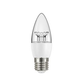 FOCO LED VELA E26 GREEN INTELLIGENCE 5W LUZ FRÍA 2 PIEZAS-TodoenunSitio-ECOSMART