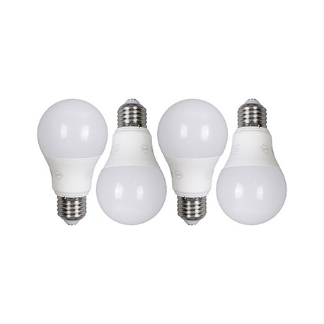 FOCO LED 9 W (60 W) E27 LUZ BLANCA CON 4 PIEZAS-TodoenunSitio-ECOSMART