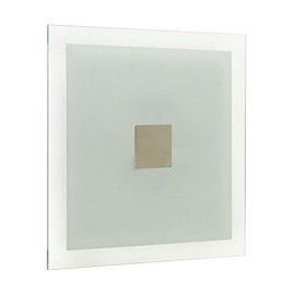 LÁMPARA FLUORE HEBE CUADRADA BLANCA 38CM-TodoenunSitio-EGLO