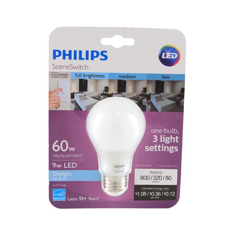FOCO SCENE SWITCH 9.5W(60W) 800L LUZ FRÍA-TodoenunSitio-PHILIPS