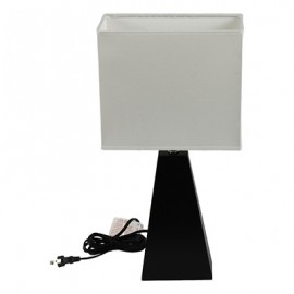 LÁMPARA DE MESA 1 LUZ INCANDESCENTE 60 W-TodoenunSitio-HAMPTON BAY