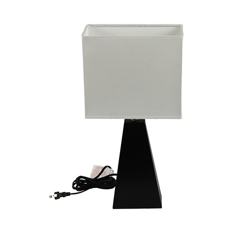 LÁMPARA DE MESA 1 LUZ INCANDESCENTE 60 W-TodoenunSitio-HAMPTON BAY