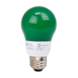 FOCO LED A15 ECOSMART 5W LUZ VERDE-TodoenunSitio-ECOSMART