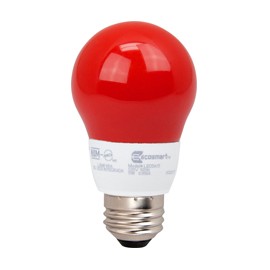 FOCO LED A15 ECOSMART 5W LUZ ROJO-TodoenunSitio-ECOSMART