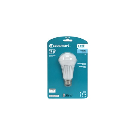 FOCO LED A21 ECOSMART 13W LUZ FRÍA-TodoenunSitio-ECOSMART