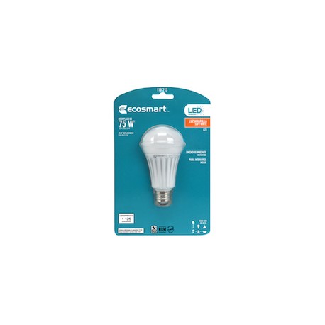 FOCO LED A21 ECOSMART 13W LUZ CÁLIDA-TodoenunSitio-ECOSMART