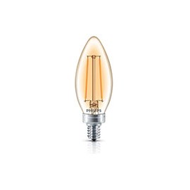 FOCO LED FILAMENTO VELA PHILIPS A 2.5 W LUZ CÁLIDA-TodoenunSitio-PHILIPS