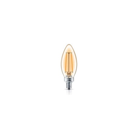 FOCO LED FILAMENTO VELA PHILIPS A 2.5 W LUZ CÁLIDA-TodoenunSitio-PHILIPS