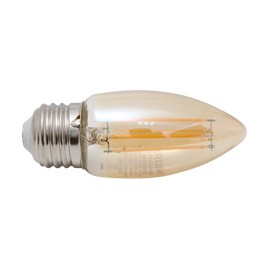 FOCO LED FILAMENTO VELA PHILIPS 4.0W LUZ CÁLIDA-TodoenunSitio-PHILIPS