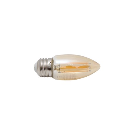 FOCO LED FILAMENTO VELA PHILIPS 4.0W LUZ CÁLIDA-TodoenunSitio-PHILIPS