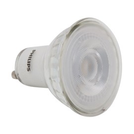 FOCO LED GU10 VIDRIO PHILIPS 6W LUZ FRÍA-TodoenunSitio-PHILIPS