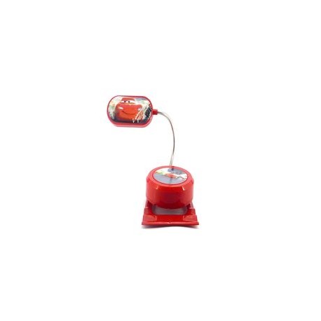 LÁMPARA DE ESCRITORIO CLIP DISNEY CARS ROJA-TodoenunSitio-MIL LUCES