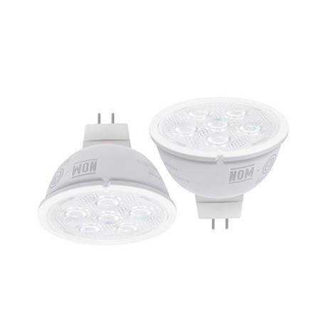 PAQUETE DE 2 FOCOS LED GU5.3 ECOSMART 5 W 378 LM LUZ BLANCA-TodoenunSitio-ECOSMART