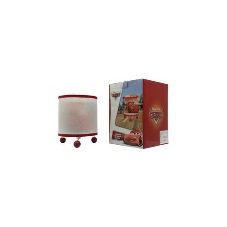 LÁMPARA DE MESA SPINNING DISNEY CARS ROJA-TodoenunSitio-MIL LUCES