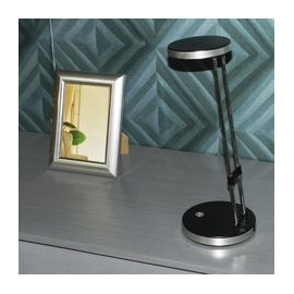 LÁMPARA DE ESCRITORIO DABURU NEGRA 1 LUZ-TodoenunSitio-MIL LUCES