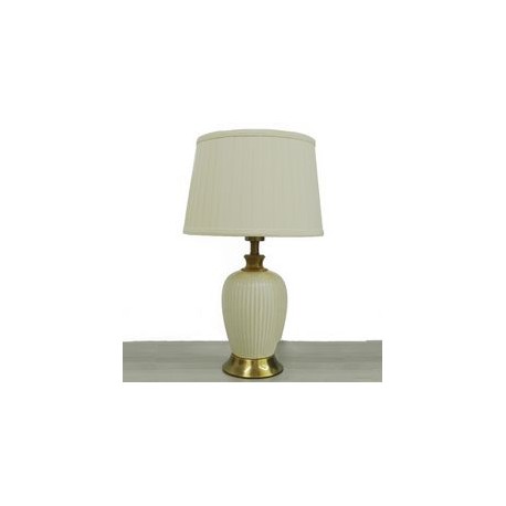 LÁMPARA DE MESA DONKA BLANCA-TodoenunSitio-MIL LUCES