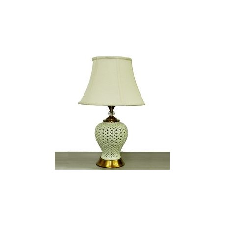 LÁMPARA DE MESA DARINA DORADO-TodoenunSitio-MIL LUCES