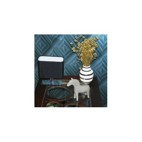 LÁMPARA DE MESA HARUKA NEGRA-TodoenunSitio-MIL LUCES