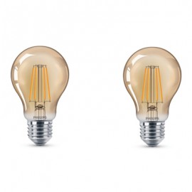 FOCO LED FILAMENTO A60 35 W LUZ CÁLIDA 2 PIEZAS-TodoenunSitio-PHILIPS