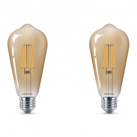 FOCO LED FILAMENTO 35 W LUZ CÁLIDA 2 PIEZAS-TodoenunSitio-PHILIPS