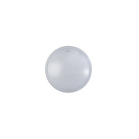 PLAFÓN METÁLICO BLANCO SILVER LED 23 CM-TodoenunSitio-GAMALUX