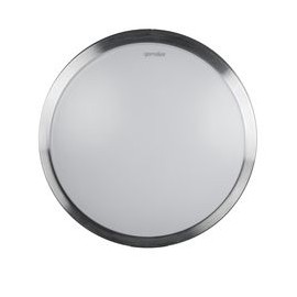 PLAFÓN METÁLICO BLANCO CIRCLE LED 35 CM-TodoenunSitio-GAMALUX