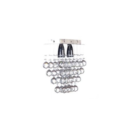 PLAFÓN DE CRISTAL WILLIAMS TEXAS 2 LUCES 30 CM-TodoenunSitio-GAMALUX