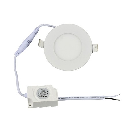 LUMINARIO DE LED DE 3 PULGADAS BLANCO LUZ NEUTRA-TodoenunSitio-ESTEVEZ