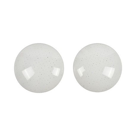 PLAFONES DE LED 18 CM BLANCO 2 PIEZAS-TodoenunSitio-ARMONIA LED