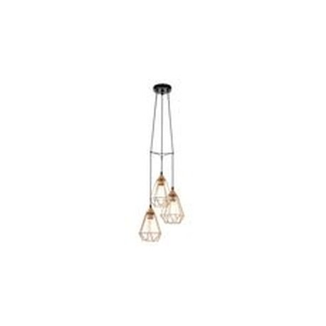 COLGANTE PARA INTERIOR DE 3 LUCES-TodoenunSitio-