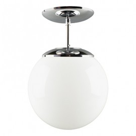 LÁMPARA DE TECHO SEMI 20.32 CM 1 X 100 W BLANCO DECOR LIVING-TodoenunSitio-DECOR LIVING
