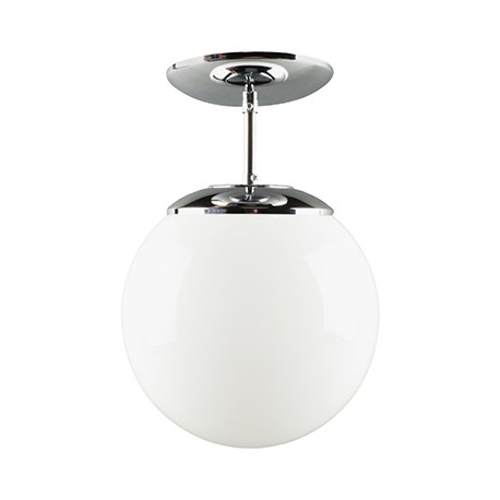LÁMPARA DE TECHO SEMI 20.32 CM 1 X 100 W BLANCO DECOR LIVING-TodoenunSitio-DECOR LIVING