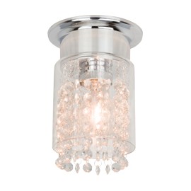 LÁMPARA DE TECHO CON CRISTALES VINTAGE-TodoenunSitio-DECOR LIVING