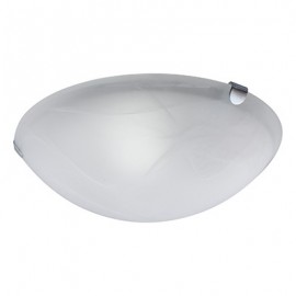 LÁMPARA DE TECHO/PLAFÓN DE SOBREPONER 30 CM BLANCO 40 W-TodoenunSitio-MAXXIAMERICA