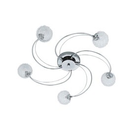 LÁMPARA DE TECHO LUKA TIPO RIEL 5 LUCES-TodoenunSitio-