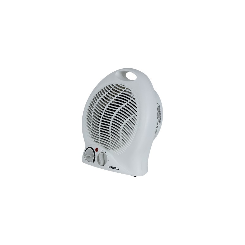 Calefactor Resistencia + Ventilador 500W Blanco